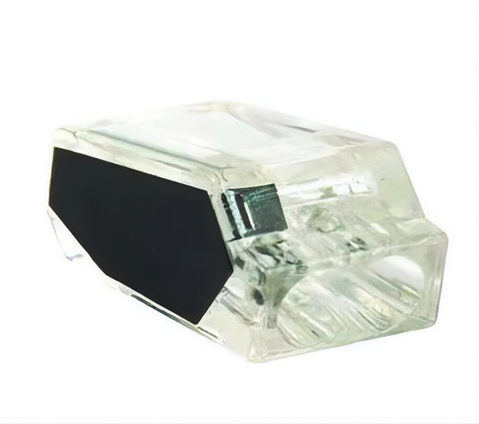 TRANSPARENT 2-polige 2,5 mm² connector