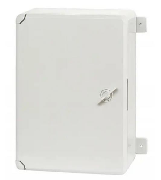 Schakelbord kunststof grijze deur 200x300x130mm IP65 PP3001 (P-BOX 2030)