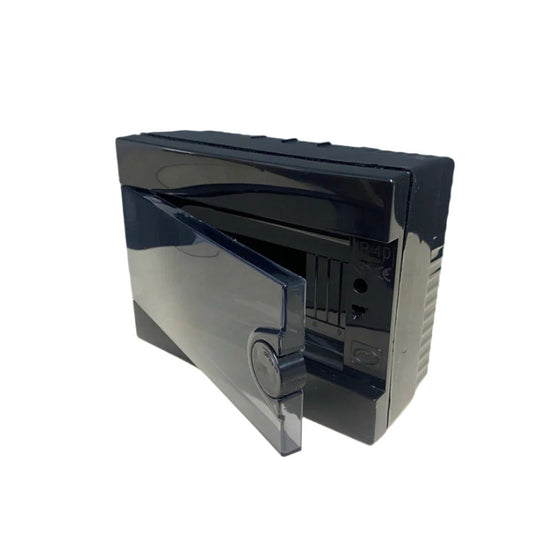 ARS Modulair schakelbord 16 MOD (16 zekeringen), opbouw schakelkast, kunststof, transparante deur IP40, 346130