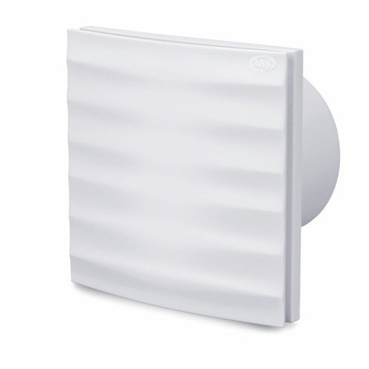 Alize ARS - axiale wandventilator voor badkamer / toilet wit met rooster stil 120mm, 180 m3/h, 348563