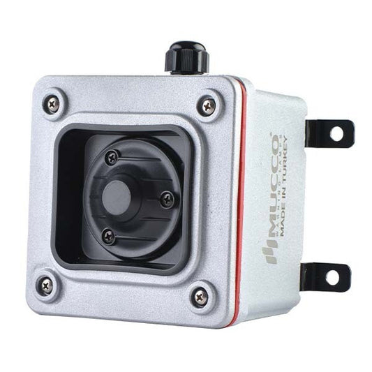 ES120 Heavy Duty hoorn, gegoten metaal, 7 tonen, 85-250 V AC/DC