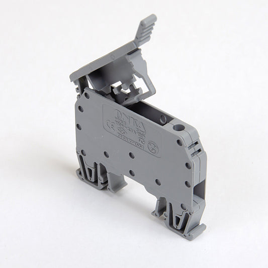 ONKA 6mm2 screw connection fuse connection block (fuse not included) gray, 1010241