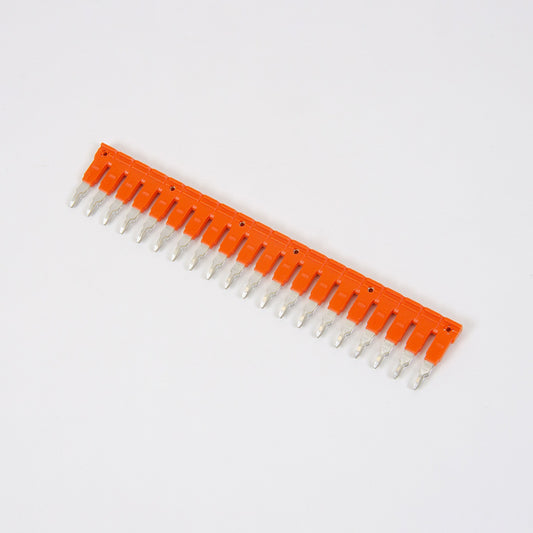 ONKA 10/20 Isolierte 20-polige steckbare Klemmenbrücke, für 10mm2 Schraubblock, 1060125