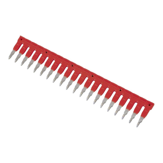 ONKA 10/20 Plug-in 20-rail nokbrug geïsoleerd, voor veerklemmenblok 10mm2, 1060135