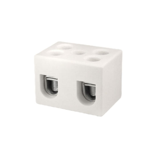 ONKA 6-10mm2 / 2-rail Steatit / Keramisch / Porseleinen aansluitblok - PORCELAIN TERMINAL BLOCK, 1070006