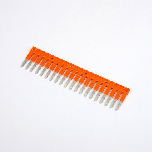 ONKA 1.5/20 Insulated 20-pole plug bridge, universal (for spring and screw terminal block 1.5mm2), 1060105