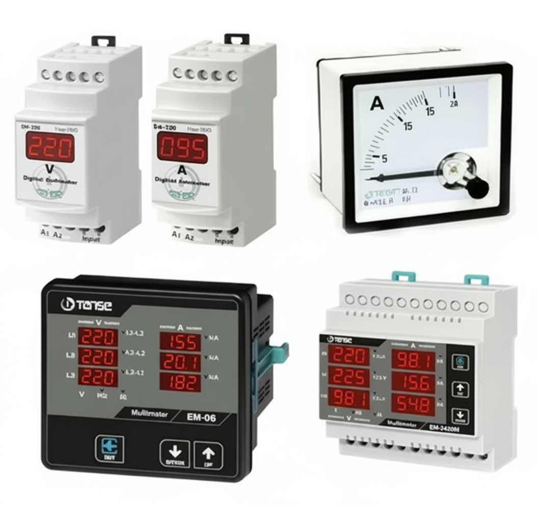 Meetapparatuur voor schakelkasten