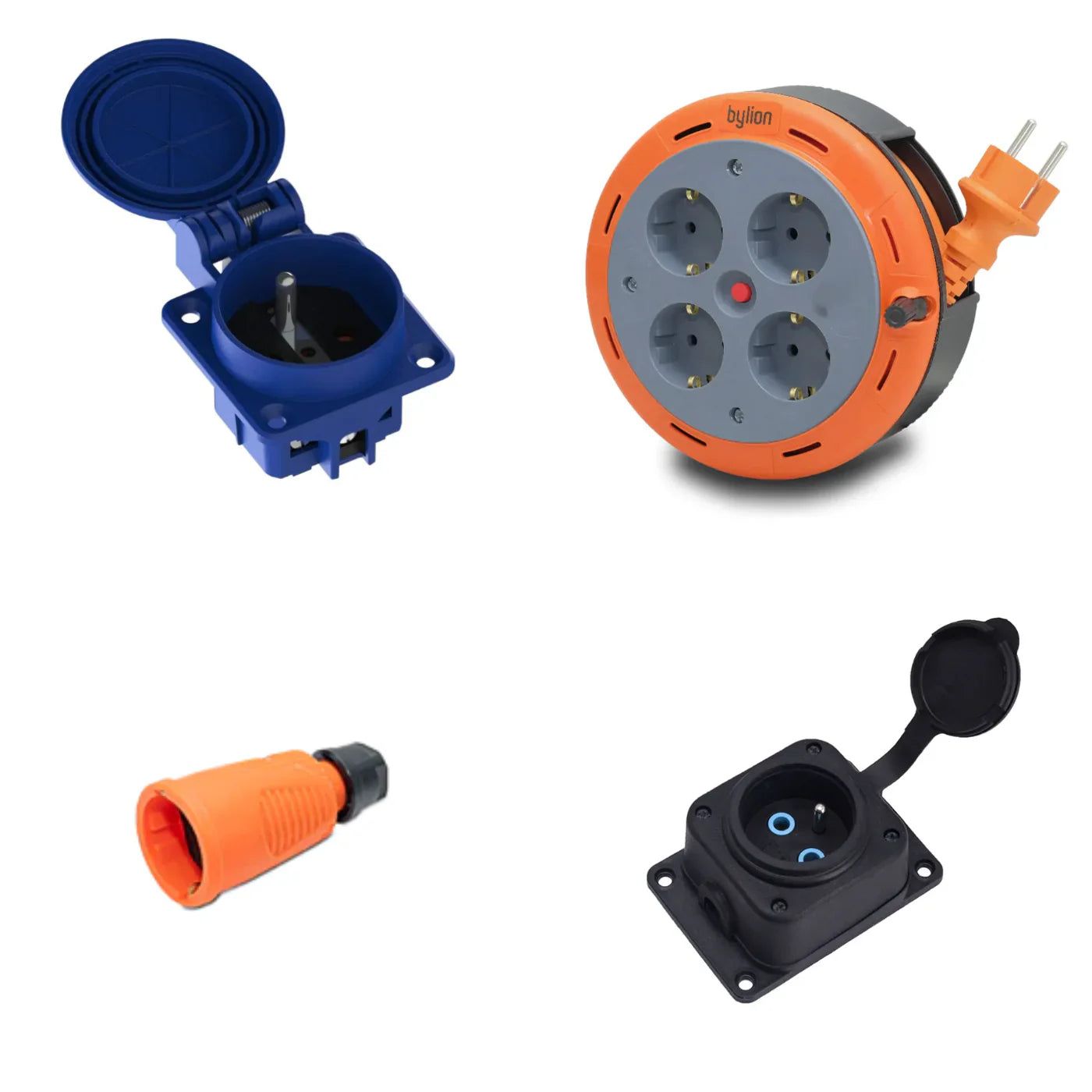 Stopcontacten, stekkers en verlengkabels