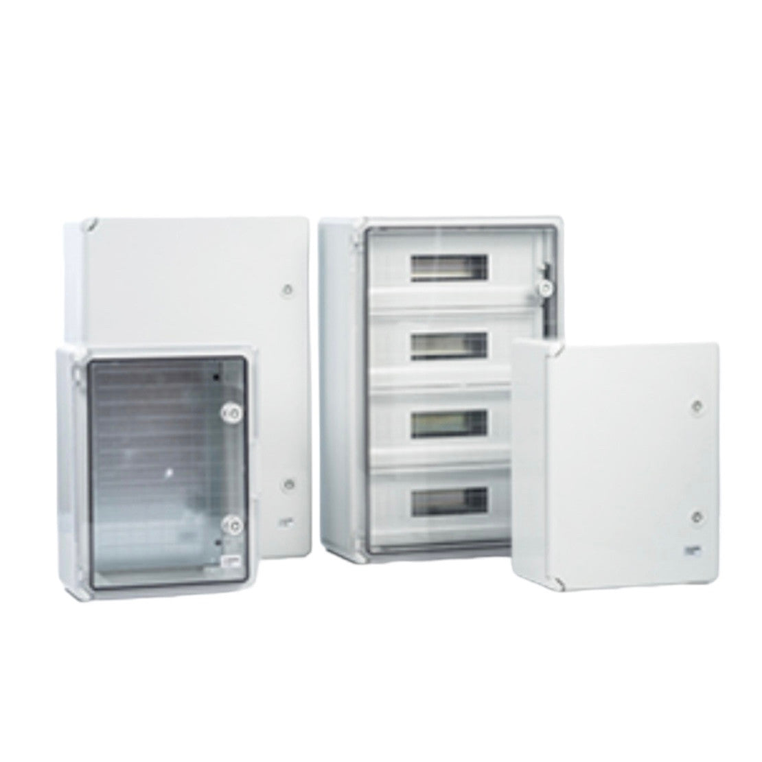 Lege kunststof verdeelkasten