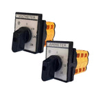 Krukaschakelaars voor ampèremeters en voltmeters