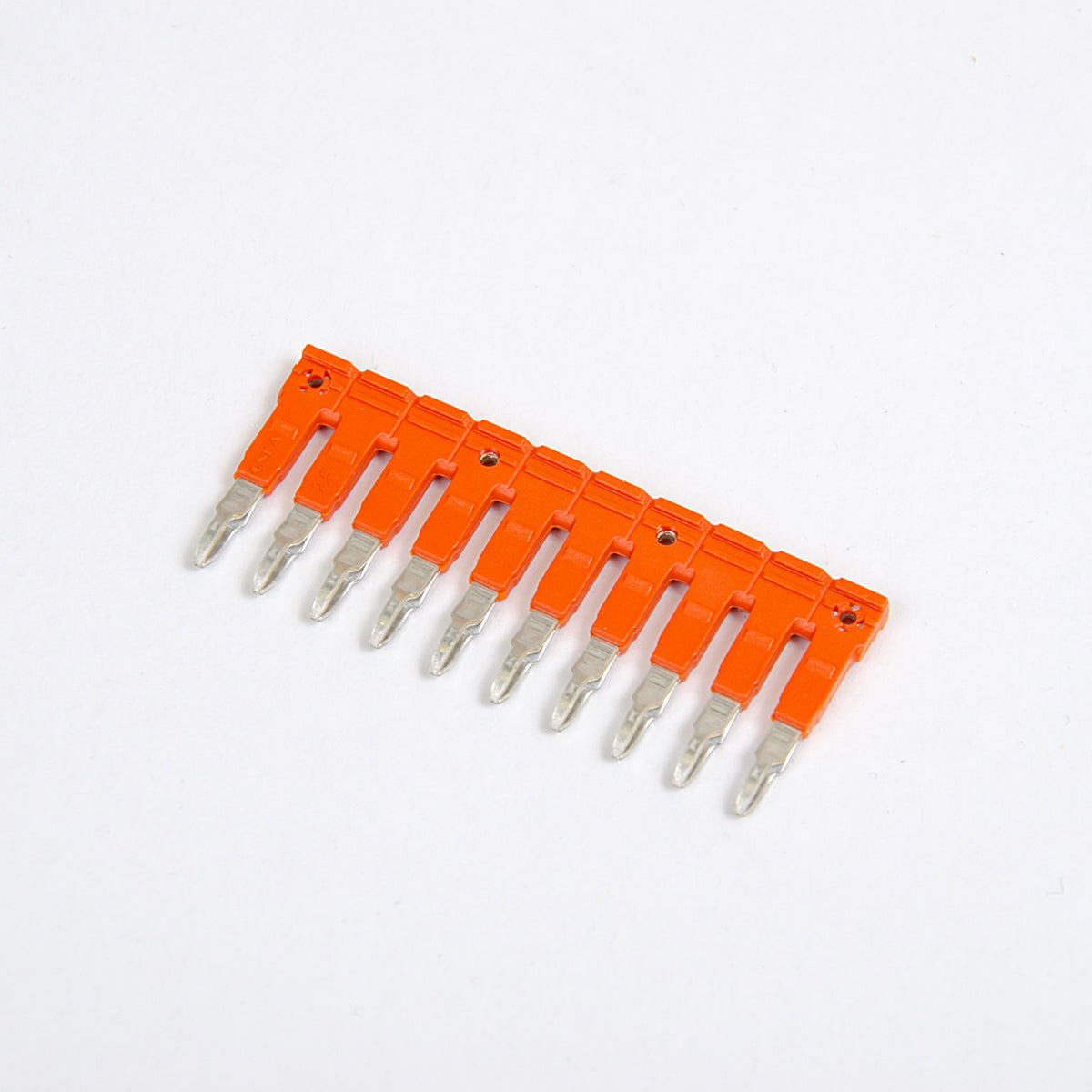 ONKA 2,5/10 Connecteur enfichable 10 voies, isolé, universel (pour bloc de bornes à ressort et à vis 2,5mm2), 1060109