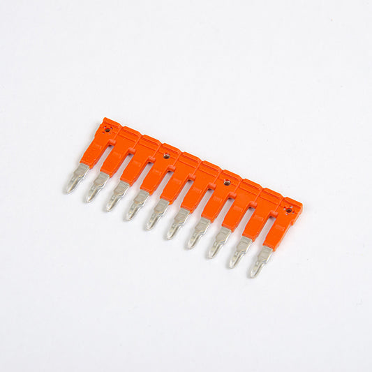 ONKA 2,5/10 Plug-in 10-weg nokbrug, isoliert, universell (für Feder- und Schraubklemmenblock 2,5mm2), 1060109
