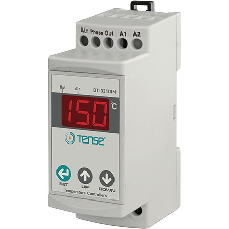 DIN-Schienen-Thermostat Temperaturregler AN - AUS - Temperaturschalter