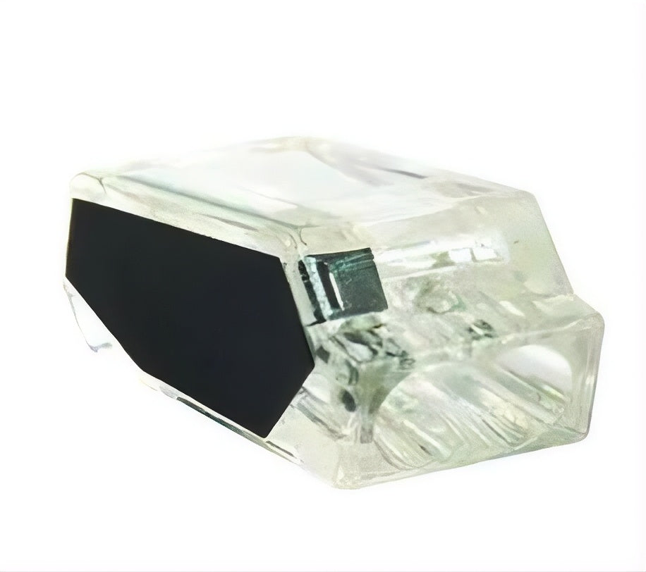 TRANSPARENT 2-polige 2,5 mm² connector