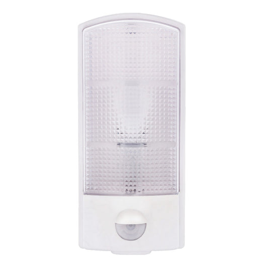 Wandlamp E27 wit met PIR bewegingssensor