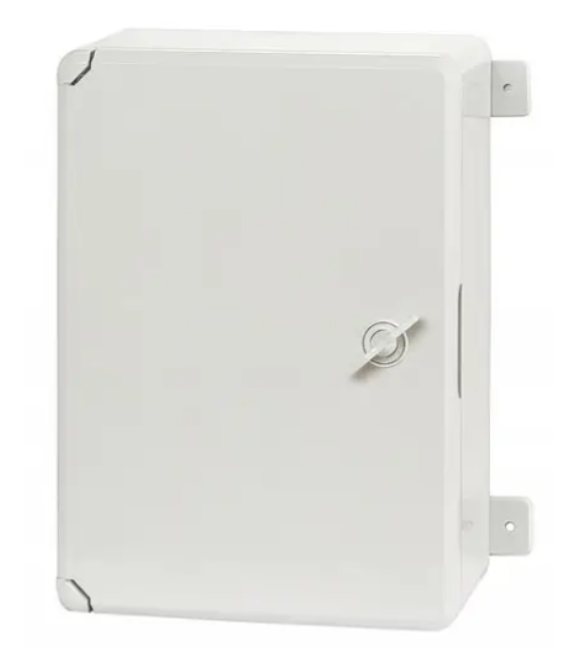 Schakelbord kunststof grijze deur 200x300x130mm IP65 PP3001 (P-BOX 2030)