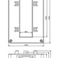 ONKA Stromtransformator - STROMTRANSFORMATOR 1600/5A, 125MM, KLASSE 0.5S, 15VA (DK12516005309 / 80011779)