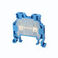 ONKA 1,5mm2 Schroefrailklemmenblok DIN-railklem 2-draads blauw, 1010005
