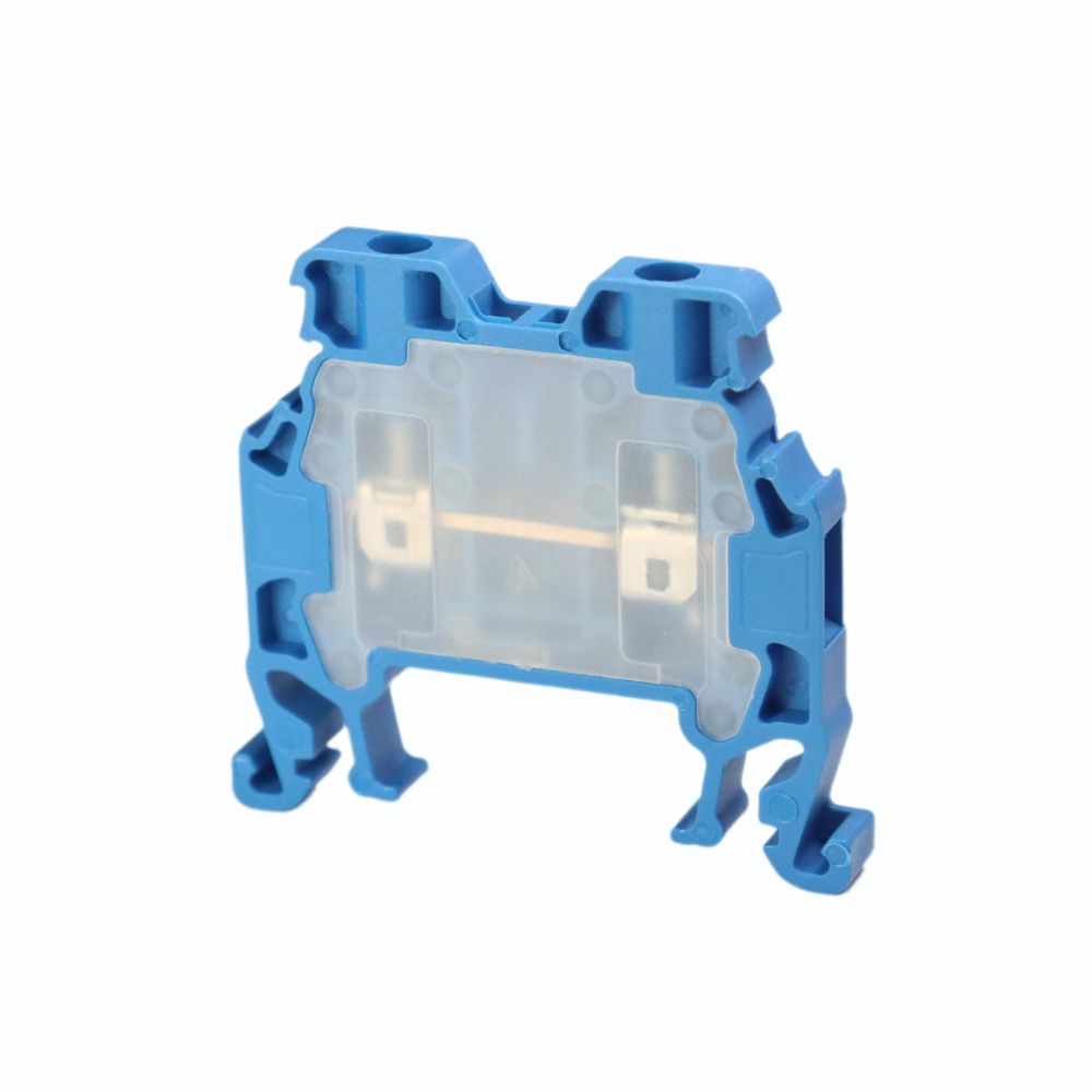 ONKA 1,5mm2 Schroefrailklemmenblok DIN-railklem 2-draads blauw, 1010005