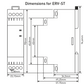 Bistable memory relay / Start-Stop relay, pulse pulse / Pulse switch