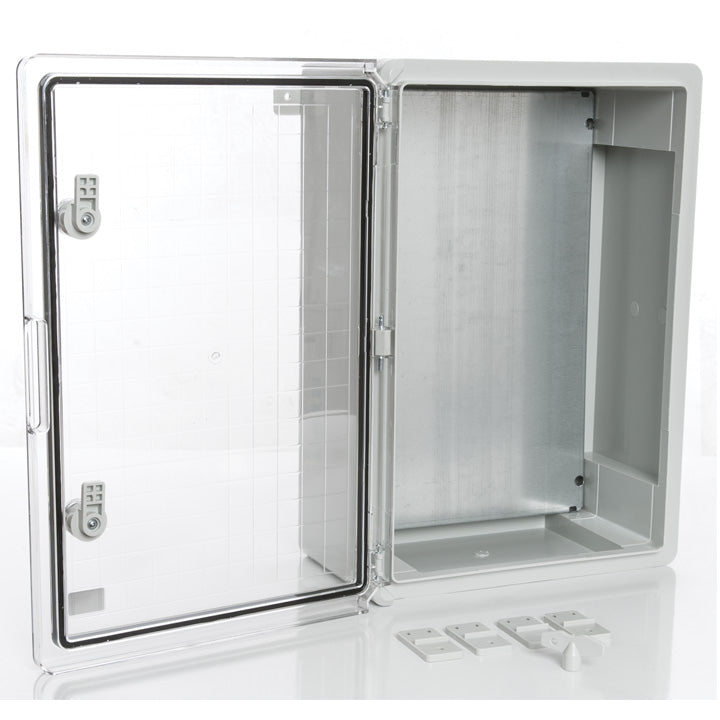 Schakelbord kunststof transparante deur 350x500x190mm IP65 PP3016