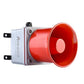 ES120 Heavy Duty horn, cast metal, 7 tones, 85-250 V AC/DC