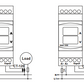 DAV-72D paneelmontage digitale ampèremeter en voltmeter voor AC 100 ampère, 150V