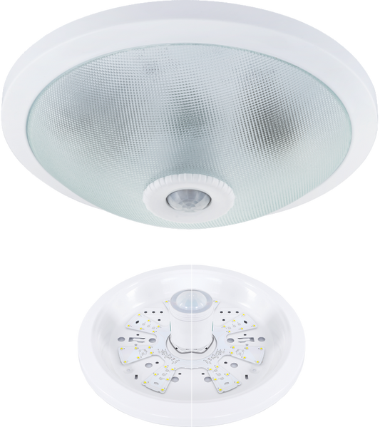 LED Plafoniera 18W met PIR-bewegingssensor Ronde armatuur met IR-sensor