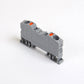 ONKA 6mm2 spring rail connector terminal block DIN-rail terminal block 2-wire gray, 1020034