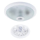 Plafoniera met PIR bewegingssensor / Armatuur met IR sensor (2xe27)