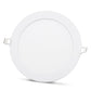2 stuks - SLIM LED paneel wit / 4000K 18W / 1620Lm rond inbouw (voeding inbegrepen) 4000K YL10-1807