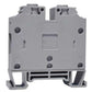 ONKA 35mm2 Schroefrailklemmenblok DIN-railklem 2-draads grijs, 1010082