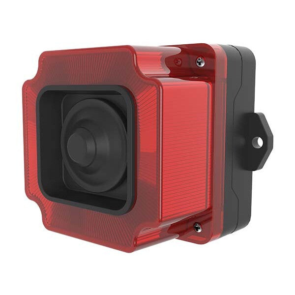 Sirène/klaxon lourde (7 tons) avec lumière stroboscopique rouge 85-260 V