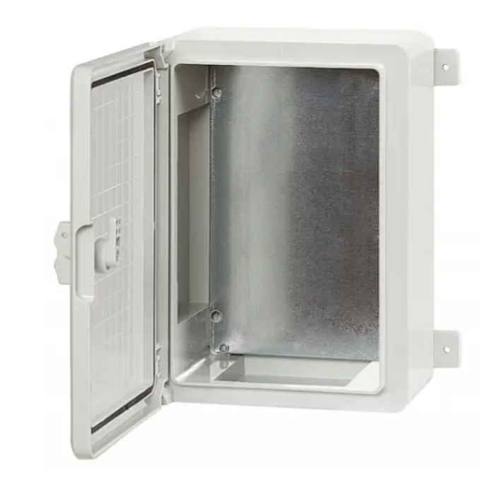 Schakelbord kunststof grijze deur 200x300x130mm IP65 PP3001 (P-BOX 2030)