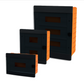 ARS Modulair schakelbord 9 MOD (9 zekeringen), kunststof inbouw-schakelkast, transparante deur IP40, 342594