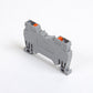 ONKA 2,5mm2 veerrailklemmenblok DIN-railklem 2-draads grijs, 1020013