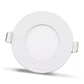 2 stuks - rond LED paneel 3W / 270Lm wit rond inbouw (voeding inbegrepen) 4000K YL10-0307