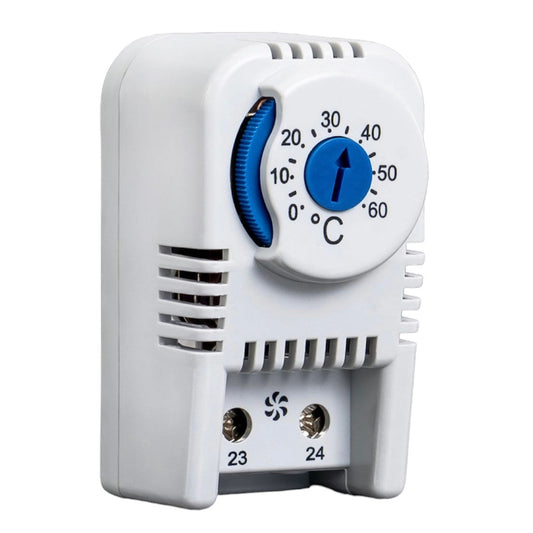 Bimetal thermostat NO contact, adjustable range 0-60°C, PTVT