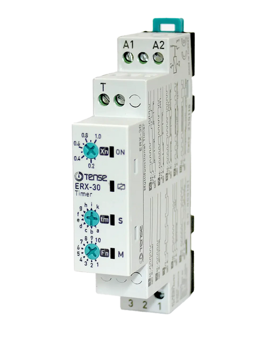 Multifunctioneel tijdrelais tijdbereik: 0,1 s - 30 h 12V-240V AC/DC