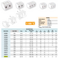 ONKA 6-10mm2 1POLE Steatiet / Keramiek / Porselein Stekker - PORCELAIN TERMINAL BLOCK, 1070011