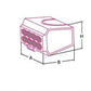 TRANSPARENT 5-polige stekker 2,5 mm²