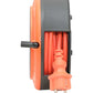 Câble de rallonge compact, avec 4 prises IP20 + USB + fusible thermique + protection enfant, câble 5m 3x1mm2, type français (broche), PHE-05310-E-USB