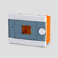 ARS Modular Switchboard 2-6 MOD (2-6 fuses), plastic built-in switch cabinet, transparent door IP40, 341213