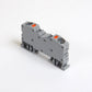 ONKA 10mm2 spring rail connector terminal block DIN-rail terminal block 2-wire gray, 1020044