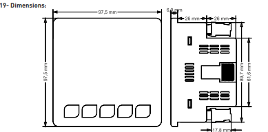 3-Phasen Netzwerkparameteranalysator