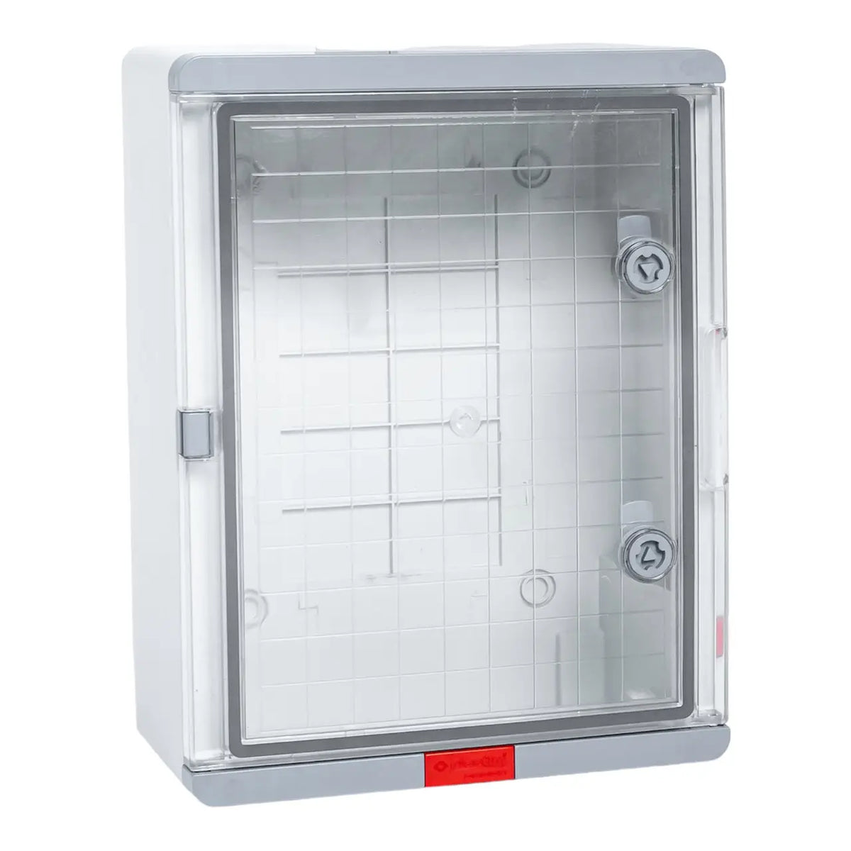 Kunststof box IP 67, transparante deur, 600x400x200 mm