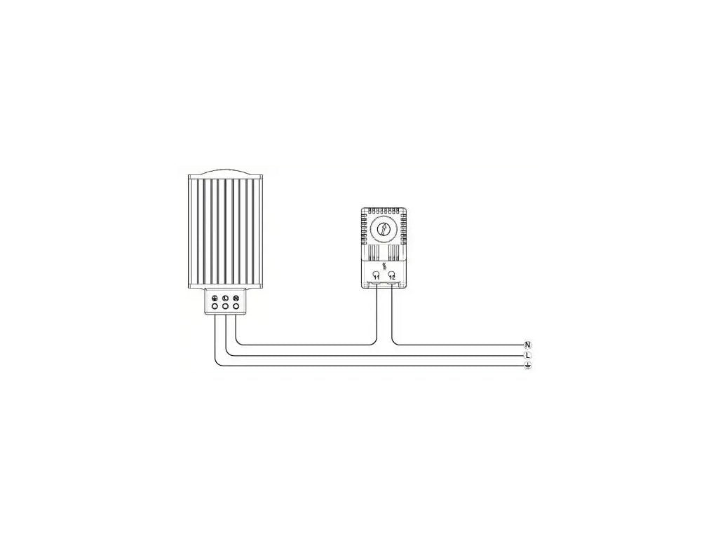 Thermostat bimétallique NC commutant, commutable, plage 0-60°C - interrupteurs de température
