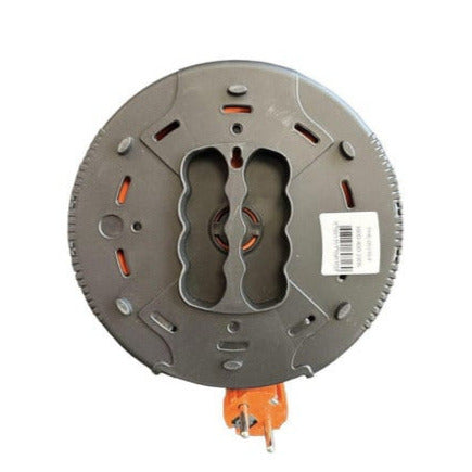 Kompakte Kassette Verlängerungskabel, 5m Kabel mit 4 Steckdosen IP20 + USB + thermische Sicherung + Kindersicherung, 3x1mm2, SCHUKO Typ Erdung, PHE-05310-F-USB