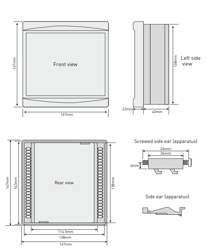 12-level reactive power controller with LED display