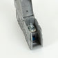 ONKA 95mm2 M8 screw rail terminal block DIN rail with protective cover, gray, 1030059